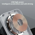 thumbnail image 5 of HBYJLZYG Car Accessories Car Mounted Mobile Phone Wireless Charger 15W Intelligent Fast Charging Magnetic Suction Wireless Charging, 5 of 8