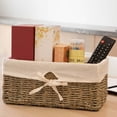 thumbnail image 7 of Seagrass Shelf Basket Lined with White Lining, 7 of 7
