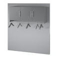 thumbnail image 4 of Camberly 3 Door Wall Cabinet with Hanging Rod, Graphite Gray, 4 of 9