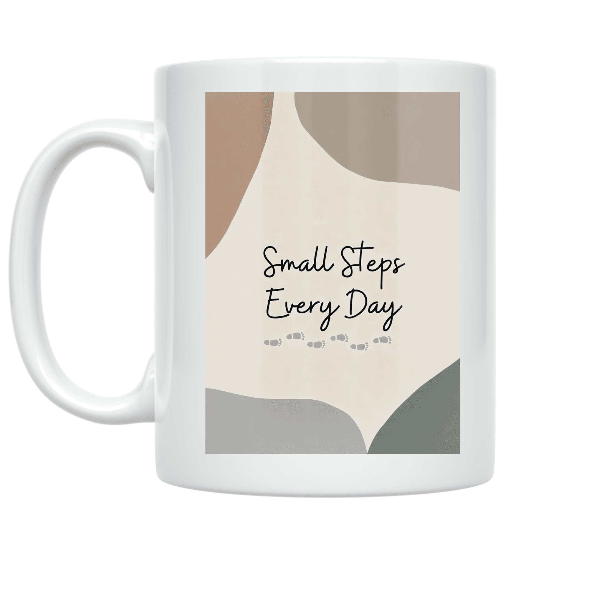 Small Steps Every Day - Wellness Enthusiast - 11 oz Ceramic Coffee Mug