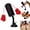 Black, variant on Cat Punching Bag 2027 New Cat Punching Bag Toy | 13.78 Inch Teaser Toy with Dangling Boxing Gloves and ABS Base for Indoor Play