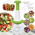 thumbnail image 2 of Hauz - Manual Chopper with 3 Blades, 700ml Capacity, BPA Free, Green, 2 of 3