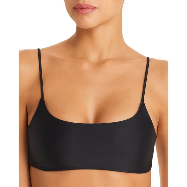 Jade Swim Hauts de Bikini Muse Scoop pour Femmes, Noir, TG