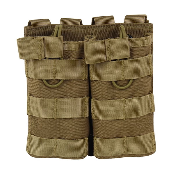 Molle Double Magazine Pouch 1000D Nylon Utility Chaleco Bolsas de almacenamiento Bolsillo para accesorios al aire libre Advancent HW4754-03