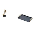 thumbnail image 1 of Escultura De Nota Musical De Resina Con Bandeja Rectangular Decorativa Para Servir, Ideal Para Escritorio, Chimenea, Hogar, Hotel, Bar, Repostería, Aperitivos, Café Y Té., 1 of 8