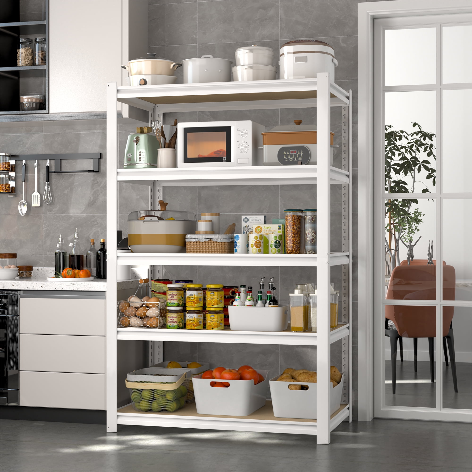 Prilinex Garage Storage Shelves 5 Tier 28
