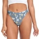 thumbnail image 1 of Balery Blue Bathroom Tangas de Algodón para Mujer con Estampado – Ropa Interior Sexy, Transpirable, G-string-X-Large, 1 of 6
