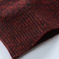 thumbnail image 6 of Men's Winter Coat Full Zip Thick Sherpa Fleece Lined Stand Collar Long Sleeve Knitted Cardigan Sweaters with Pockets, 6 of 6