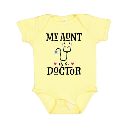

Inktastic My Aunt is a Doctor Gift Baby Girl Bodysuit
