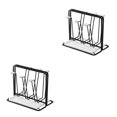 thumbnail image 2 of Bearachild Stylish Mug Drying Rack Holder Display Stand en for Cup Decoration Negro 2piezas, 2 of 4