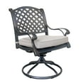 thumbnail image 3 of Rosita Patio Dining Swivel Rocker (Set of 2) - Tan, 3 of 5