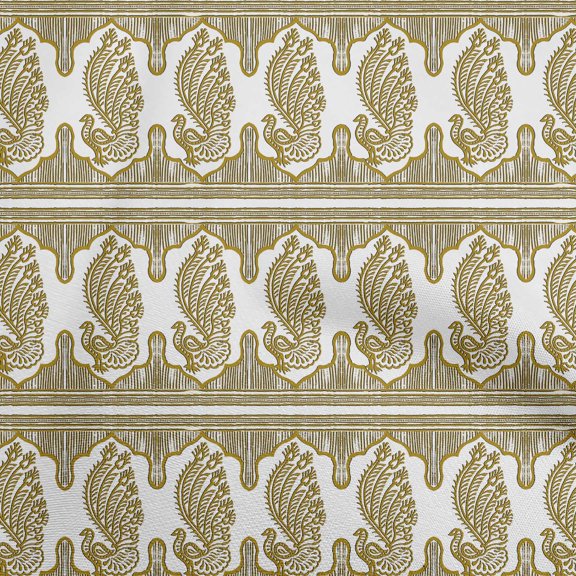 oneOone Viscose Chiffon Light Brown Fabric Block Sewing Craft Projects Fabric Prints By Yard 42 Inch Wide-VF