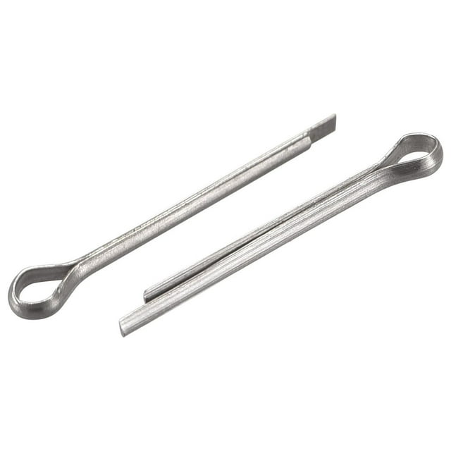 Dividido Chaveta Pasadores, 1,5mmx16mm Inoxidable Acero Clip Sujetador Accesorio para Automoción, Mecánica, Plateado Tono, 120uds