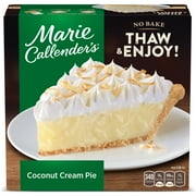 Marie Callender's Coconut Cream Pie, Frozen Dessert, 30.3 oz (Frozen)
