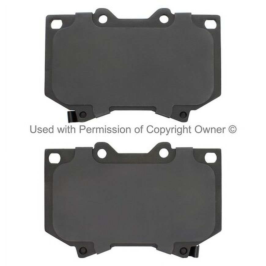 Mpa Electrical 1002-0812M Quality Built Disc Brake Pad Set Work Force,