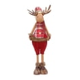 thumbnail image 1 of Estatuilla de muñeco de alce de Navidad, estatua de alce de Navidad, decoración de figura navideña, juguete ornamental para decoración del hogar y la Estilo C 22x15x68cm Hugo Figura de muñeco de alce navideño, 1 of 10