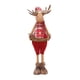 thumbnail image 1 of Figura de muñeco de alce navideño, estatua de Navidad, colección de adornos navideños novedosos, estatua de alce para fiesta, decoración del hogar de Estilo C 22x15x68cm Baoblaze Figura de muñeco de alce navideño, 1 of 8