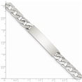 thumbnail image 3 of Bracelet d'Identité en Argent Sterling Gravable avec Maillons, 3 of 7