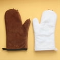 thumbnail image 3 of 1 Pair Microwave Gloves Cute Bear Claw Oven Insulation Gloves Kitchen Baking Supplies, 3 of 5