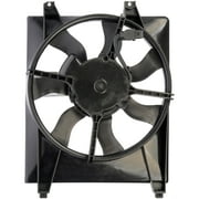 Angle View: Dorman 620-779 A/C Condenser Fan Assembly for Specific Hyundai Models