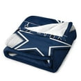 thumbnail image 3 of Football Cowboys Flannel Blanket Lightweight Blanket for Couch Sofa Bed, Super Soft Cozy Print Warm Blanket, 3 of 5