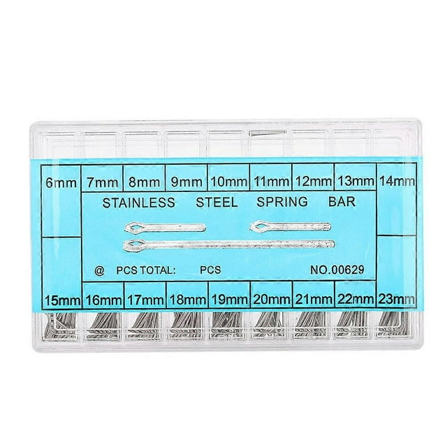 18 Sizes Metal Spring Bar Steel Watch Band Strap Connector Accessory 6-23mm