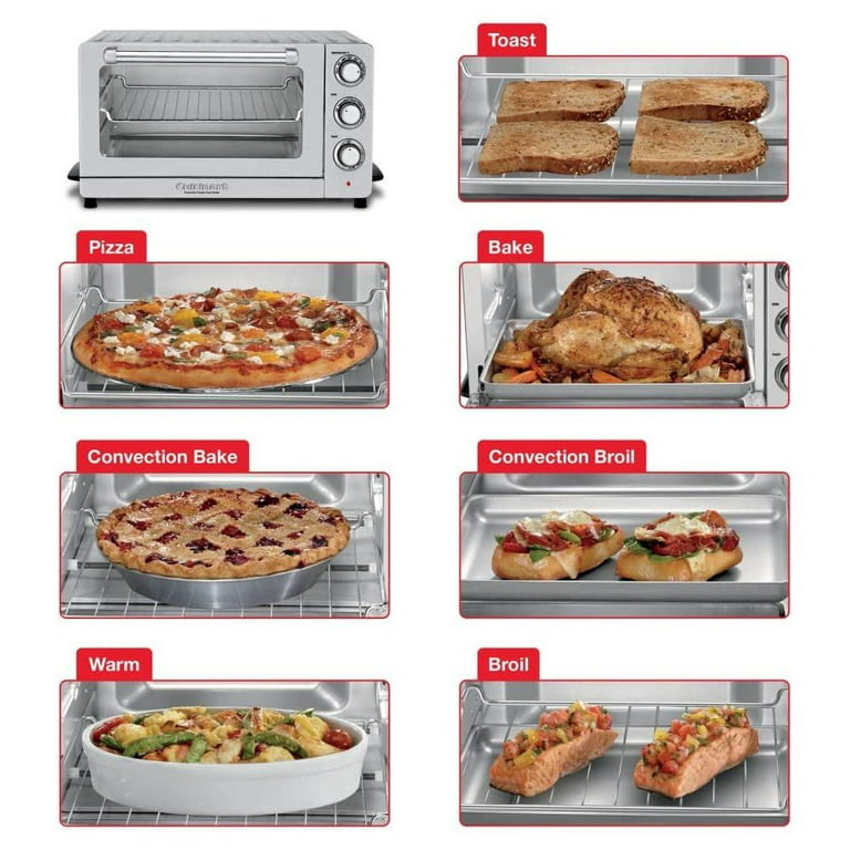 Cuisinart Stainless Steel Convection Toaster Oven Broiler + Reviews | Crate  & Barrel