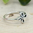 thumbnail image 3 of SS DESIGNS Celtic Knot Sideways Cross Ring for Women, Solid 925 Sterling Silver Christian Faith Promise Ring, Wire Loop Cross Statement Jewelry, 3 of 5