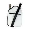 thumbnail image 2 of Baoblaze Neoprene Paddle Cover Case with Shoulder Strap Storage Carrier Racket Sleeve White, 2 of 8
