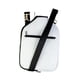 thumbnail image 2 of Funda para raqueta con cremallera suave y correa de hombro desmontable, bolsa de neopreno para pala Blanco, 2 of 9