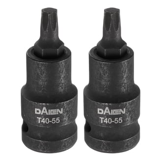 2-Pack PH2 Phillips Bit Socket – 1/4 Inch Drive, 1.5 Inch Length, S2 Steel Bit With CR-V Socket