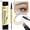 Light Brown, variant on 2-in-1 Fork Tip Eyebrow Pen with Brow Gel, Brown, Waterproof Long-Lasting, Natural Defined Brows for Auburn & Medium Brown Hair