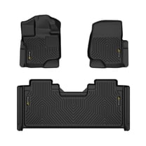 TPE Floor Mats Liners Fit For 2015-2025 Ford F-150 Supercrew Cab All Weather