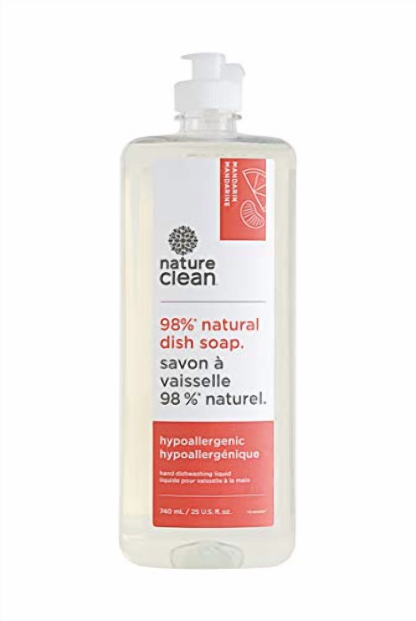 Nature Clean Dishwashing Liquid Mandarin Grapefruit 1.5L