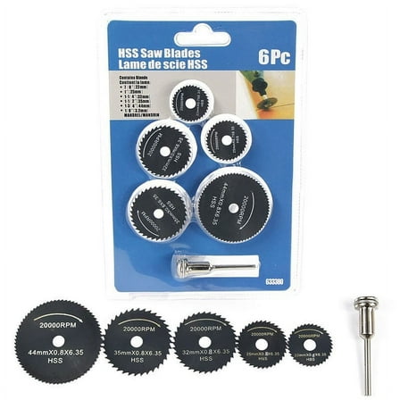 High Speed Steel Circular Saw Cutter Mini Rotary Drill Cutting Tools For Metal