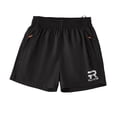 thumbnail image 3 of SGFCWSX Boys Athletic Shorts Zipper Pockets Quick Dry Elastic Waist Summer Sports Shorts for Kids Black Size 8-9Years, 3 of 7