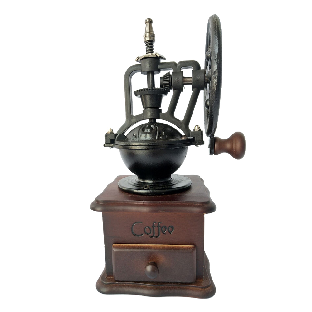 Manual Coffee Grinder Coffee Mill Cast Iron Hand Crank with Grind