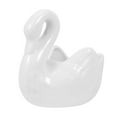 thumbnail image 4 of FELTECHELECTR Maceta de cerámica para jardinería, suculenta, elegante, artesanal, con forma de cisne, 4 of 5