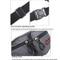 thumbnail image 2 of Guardurnaity Riñonera de lona, ​​portátil, ajustable, multibolsillo, hebilla anticorrosiva, impermeable, inodoro, para tipo externa riñoneras Azul Guardurnaity AP012477-01, 2 of 6