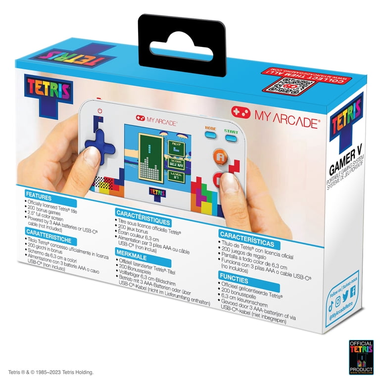 My Arcade Gamer V Handheld Portable Tetris Video Game System