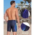 thumbnail image 2 of ANFERRY Men Swim Trunks with Lining Endurance Flex Jammer Quick Dry Elastic Swimming Board Shorts, 2 of 7