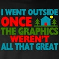 thumbnail image 3 of CafePress - Went Outside Graphics Wer Long Sleeve Dark T Shirt - Long Sleeve Dark T-Shirt, 3 of 4