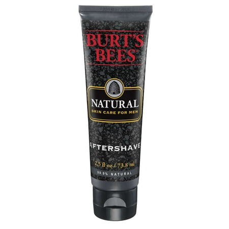 Burt's Bees Natural Skin Care for Men, Aftershave, 2.5 oz