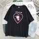 thumbnail image 1 of Camiseta feminina de manga curta plus size, fashion e fofapangjing, 1 of 4