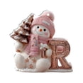 thumbnail image 2 of 26 English Letter Christmas Ornament Christmas Tree Decoration 2D Acrylic Decoration Car Rearview Mirror Ornament, 2 of 5