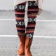 thumbnail image 1 of Puntoco Moda Casual Mujeres Span Señoras Leggings Cintura Alta Mantener Caliente Pantalones Largos Puntoco Puntoco-1559, 1 of 7