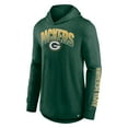 thumbnail image 2 of Men's Fanatics Green Green Bay Packers Front Runner Long Sleeve Hooded T-Shirt, 2 of 3