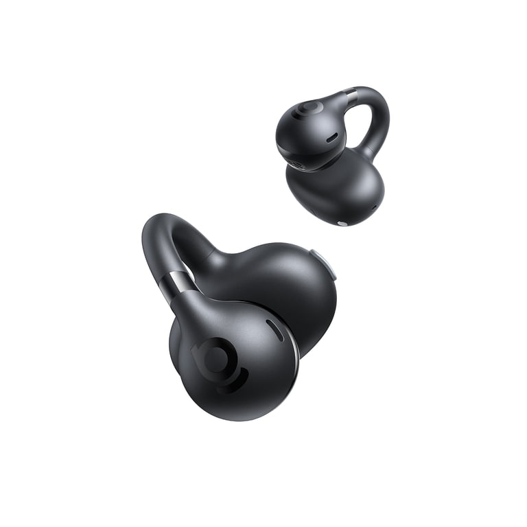 Baseus Open Ear Earbuds, Clip-On Wireless Earbud ,38H Playtime