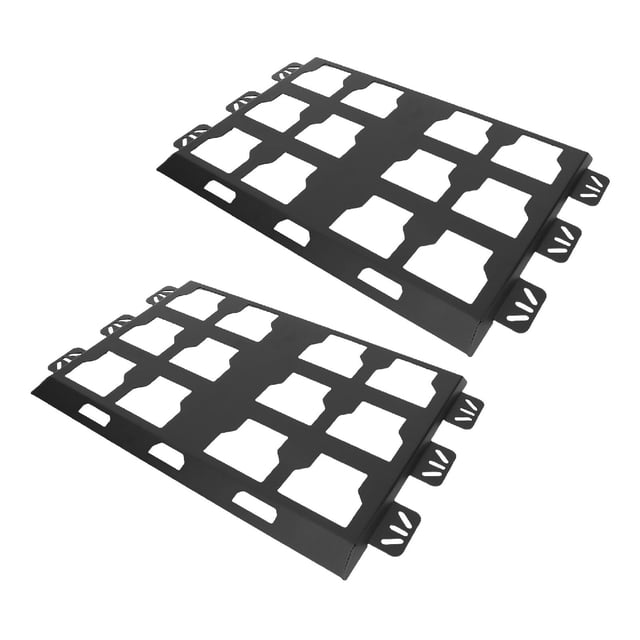 Placa de Montaje de Cajas de Herramientas de 2 PCS de Piso 2 Adecuado Para la Base de Herramientas de Empacación de la Caja de Herramientas o la base de Montaje de metal de