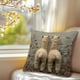 thumbnail image 4 of Funda de cojín decorativa con estampado animal para sofá y sillón | Funda de cojín para sala de estar, dormitorio y coche | Funda de cojín decorativa de tela suave para interiores y exteriores, 4 of 6